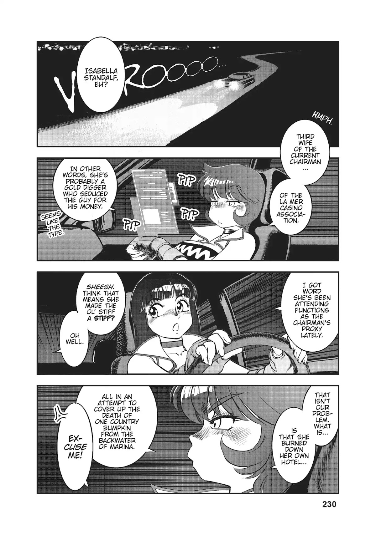 Dirty Pair (Hisao Tamaki) Chapter 2.0 page 63 - Vol.2 The Case of the Backwater Murders