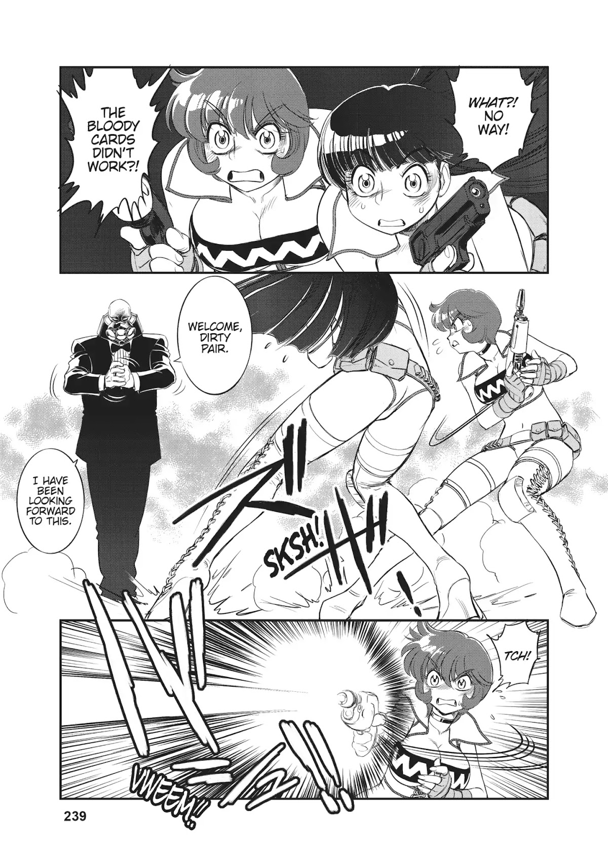 Dirty Pair (Hisao Tamaki) Chapter 2.0 page 72 - Vol.2 The Case of the Backwater Murders