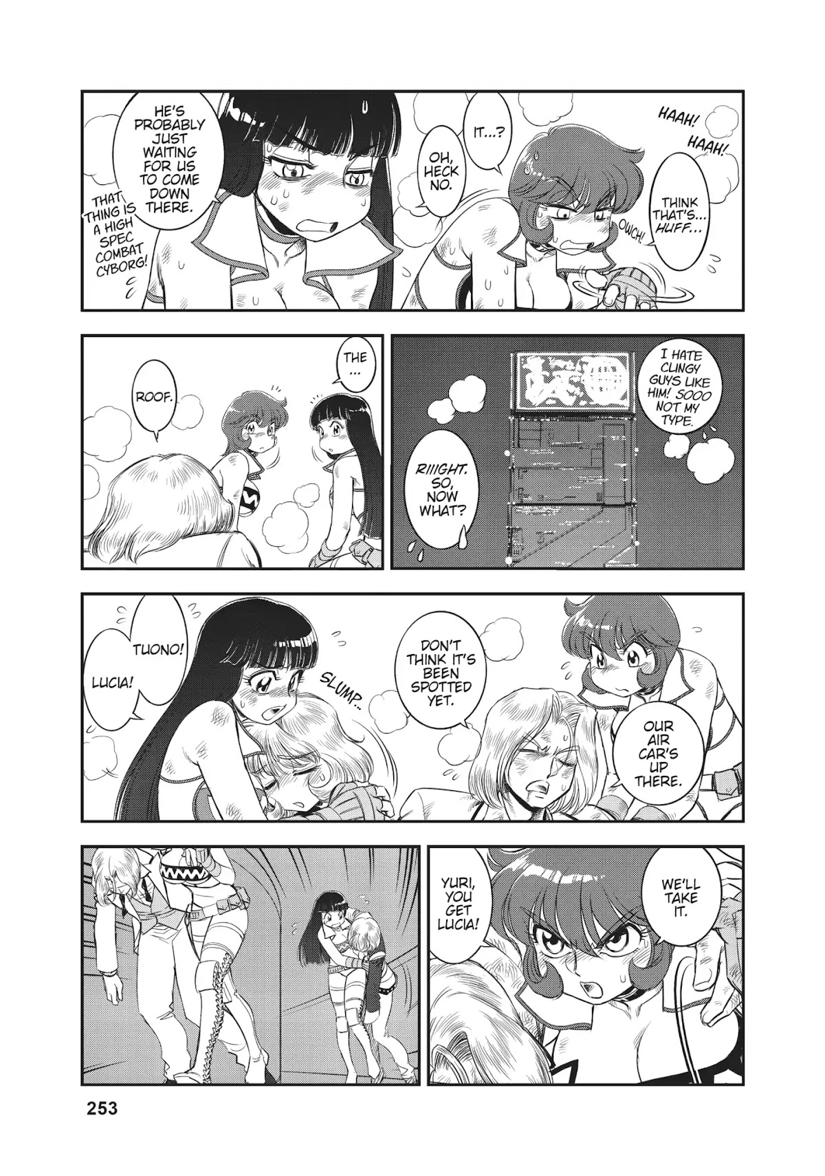Dirty Pair (Hisao Tamaki) Chapter 2.0 page 84 - Vol.2 The Case of the Backwater Murders