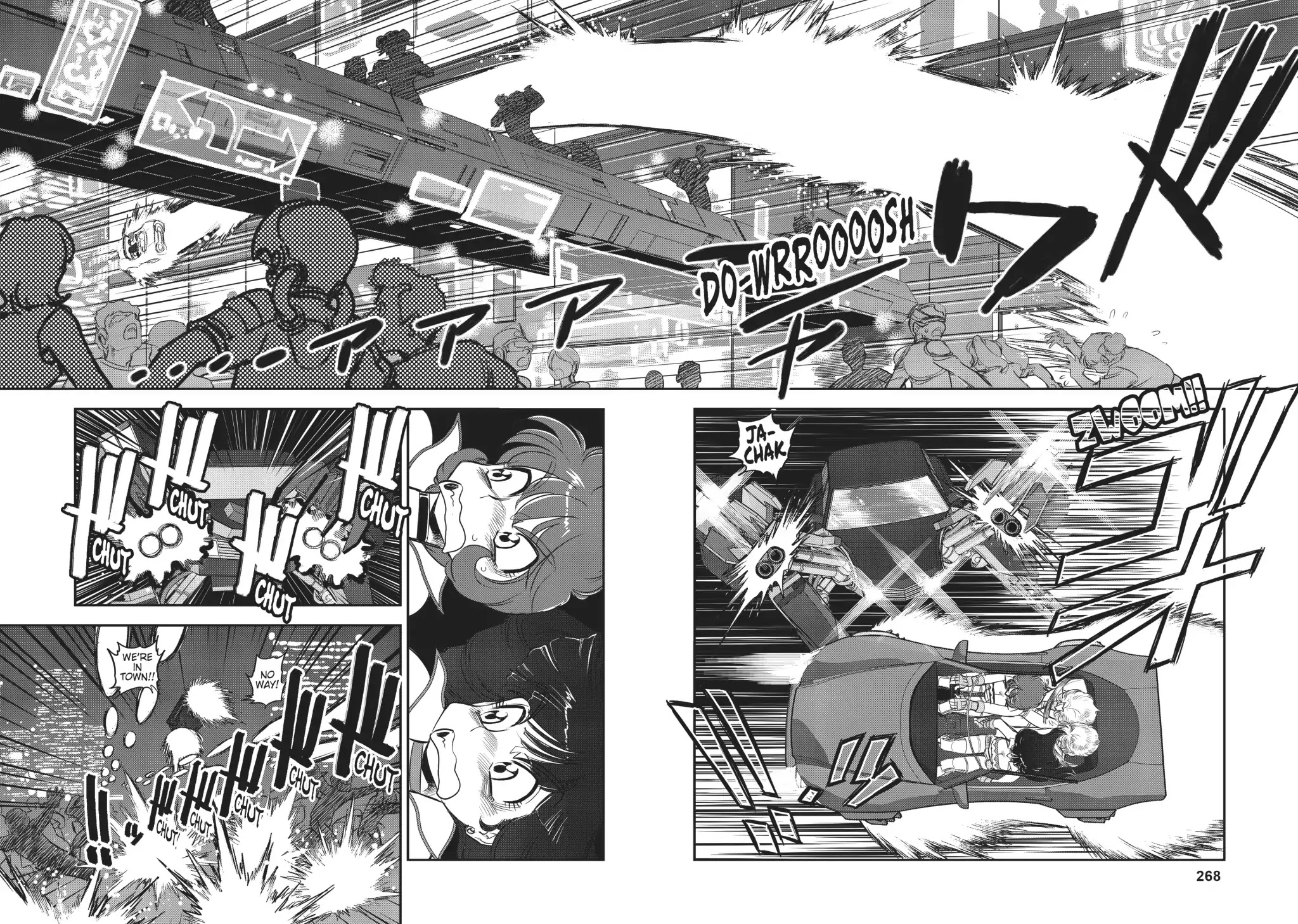Dirty Pair (Hisao Tamaki) Chapter 2.0 page 97 - Vol.2 The Case of the Backwater Murders