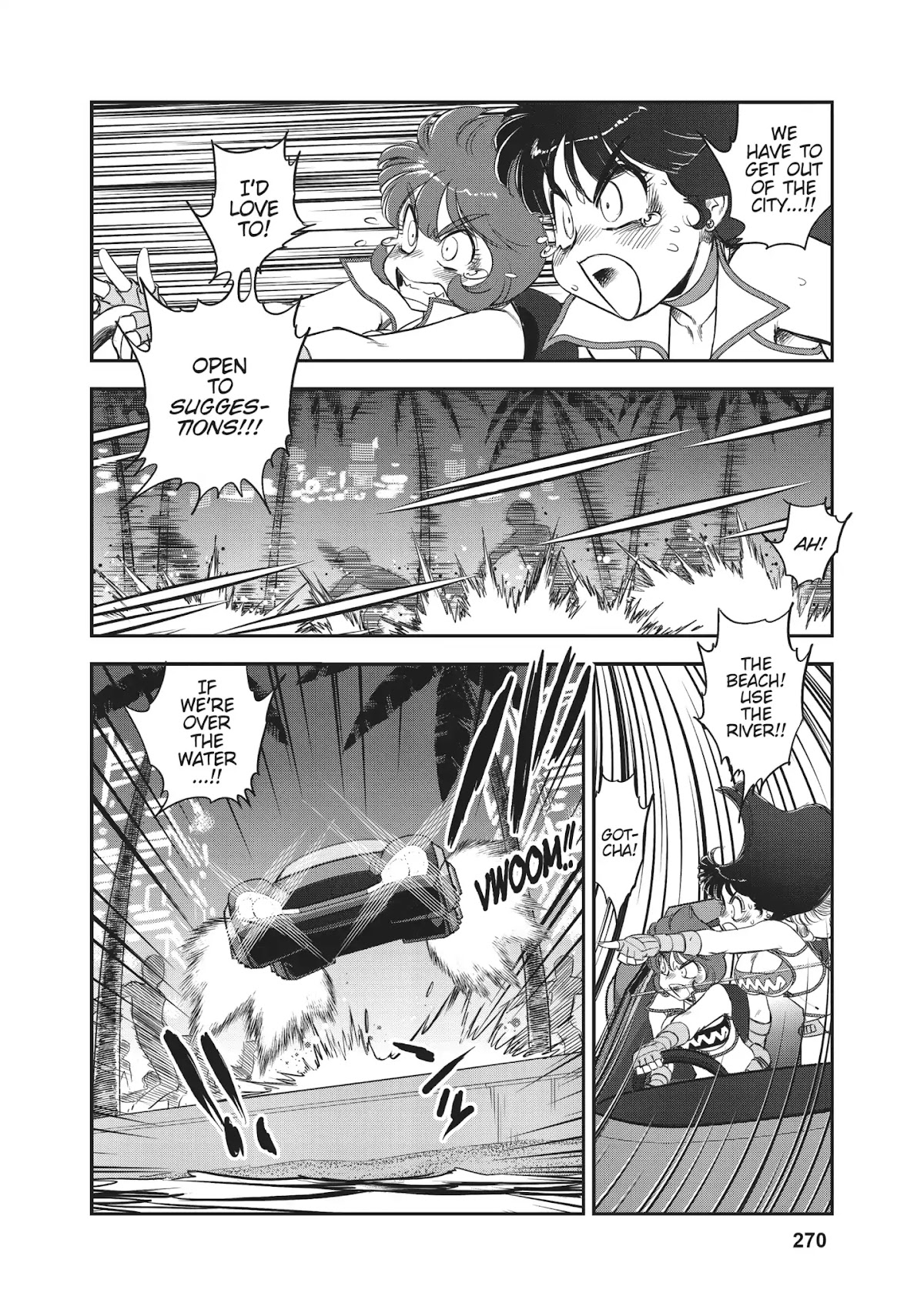 Dirty Pair (Hisao Tamaki) Chapter 2.0 page 98 - Vol.2 The Case of the Backwater Murders