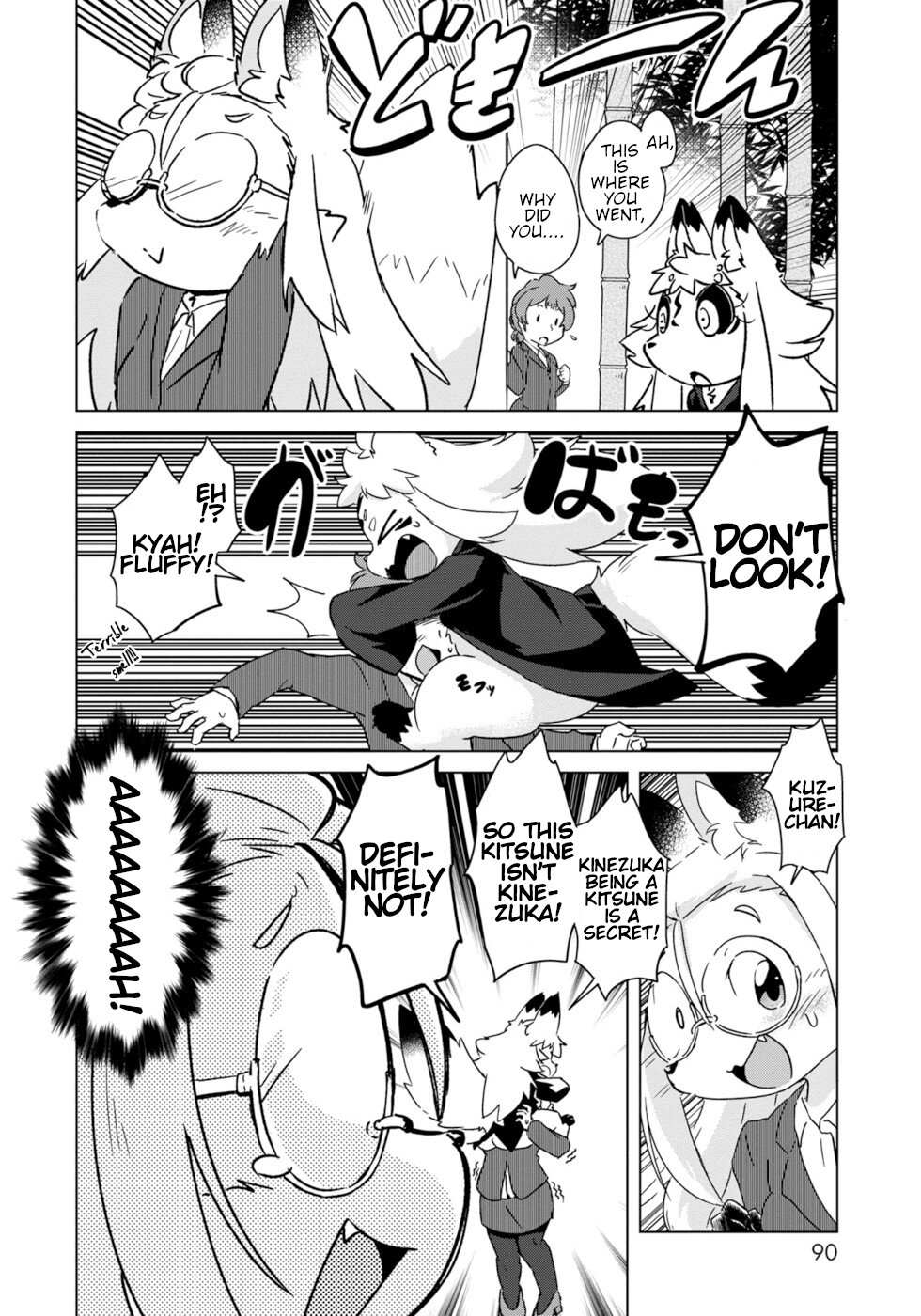 Disaster Fox Kuzure-chan Chapter 10 page 14 - Chapter 10: Fox's Secret