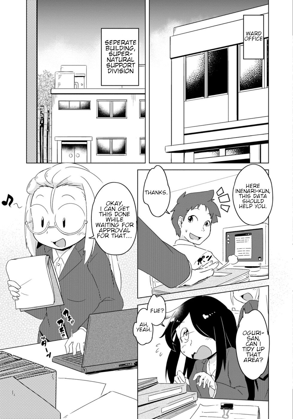 Disaster Fox Kuzure-chan Chapter 10 page 3 - Chapter 10: Fox's Secret