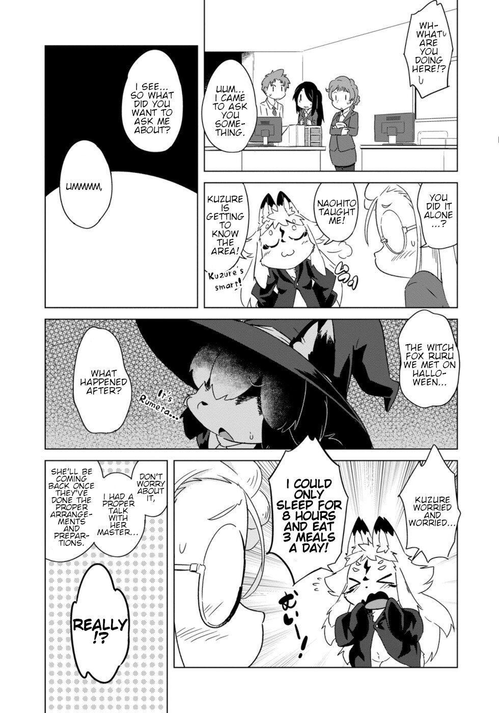 Disaster Fox Kuzure-chan Chapter 10 page 7 - Chapter 10: Fox's Secret