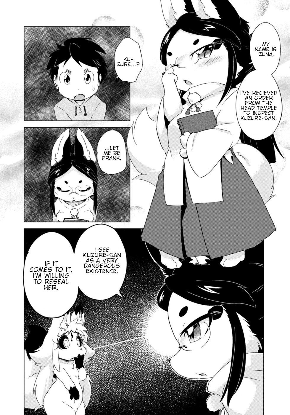 Disaster Fox Kuzure-chan Chapter 12 page 6 - Chapter 12: Inspector Fox