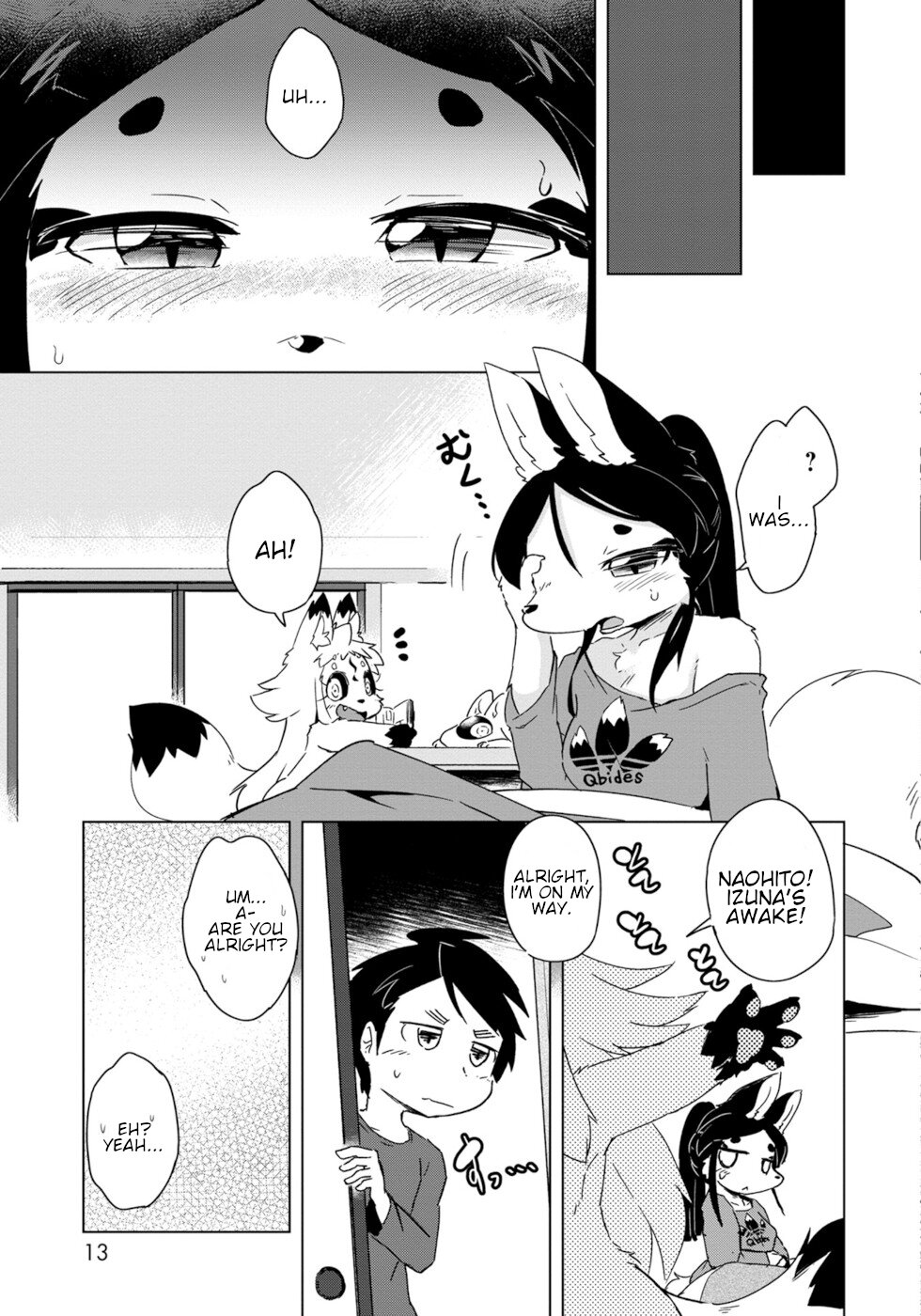 Disaster Fox Kuzure-chan Chapter 13 page 9 - Chapter 13: Inspector Fox 2