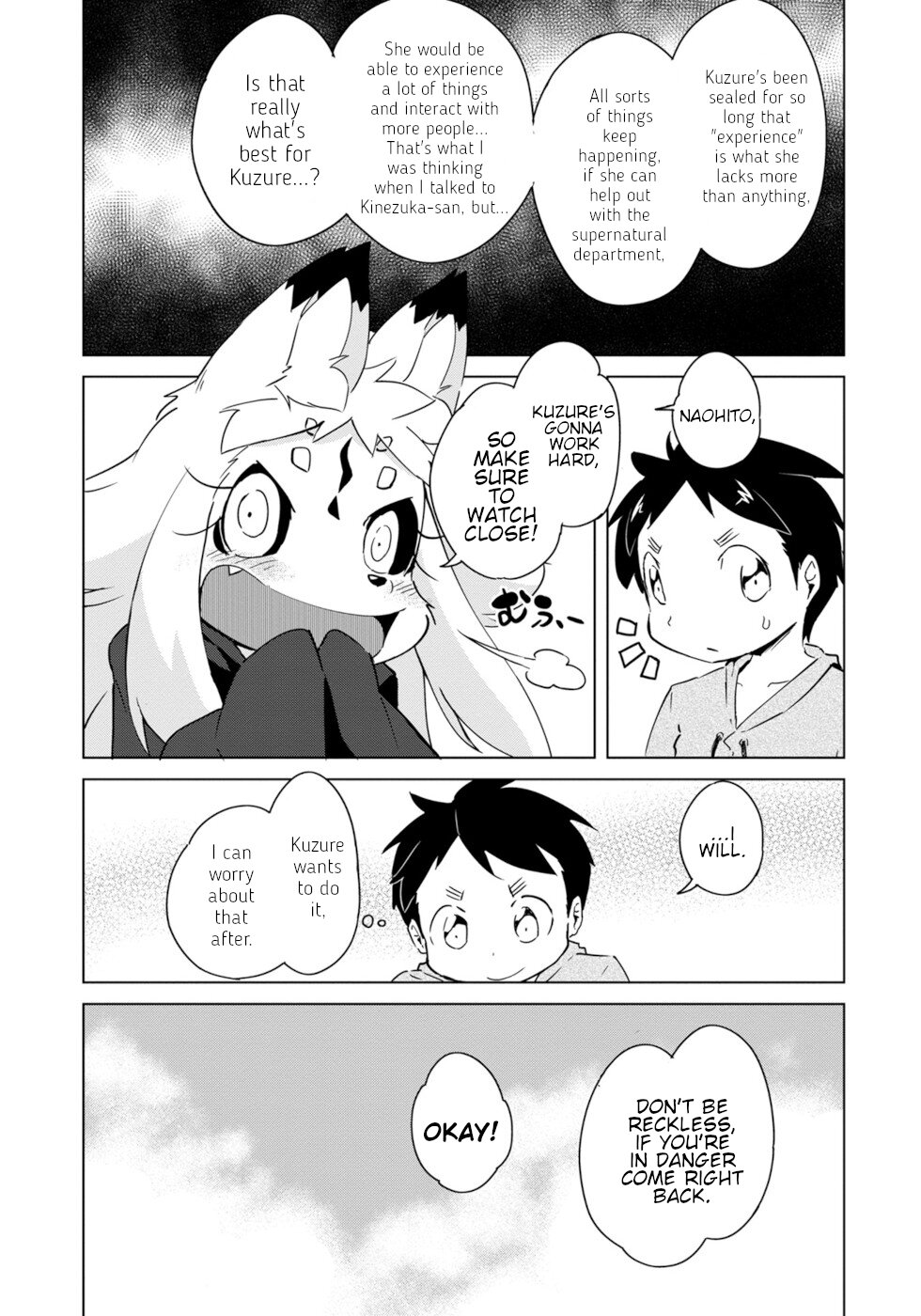 Disaster Fox Kuzure-chan Chapter 14 page 11 - Chapter 14: Working Fox