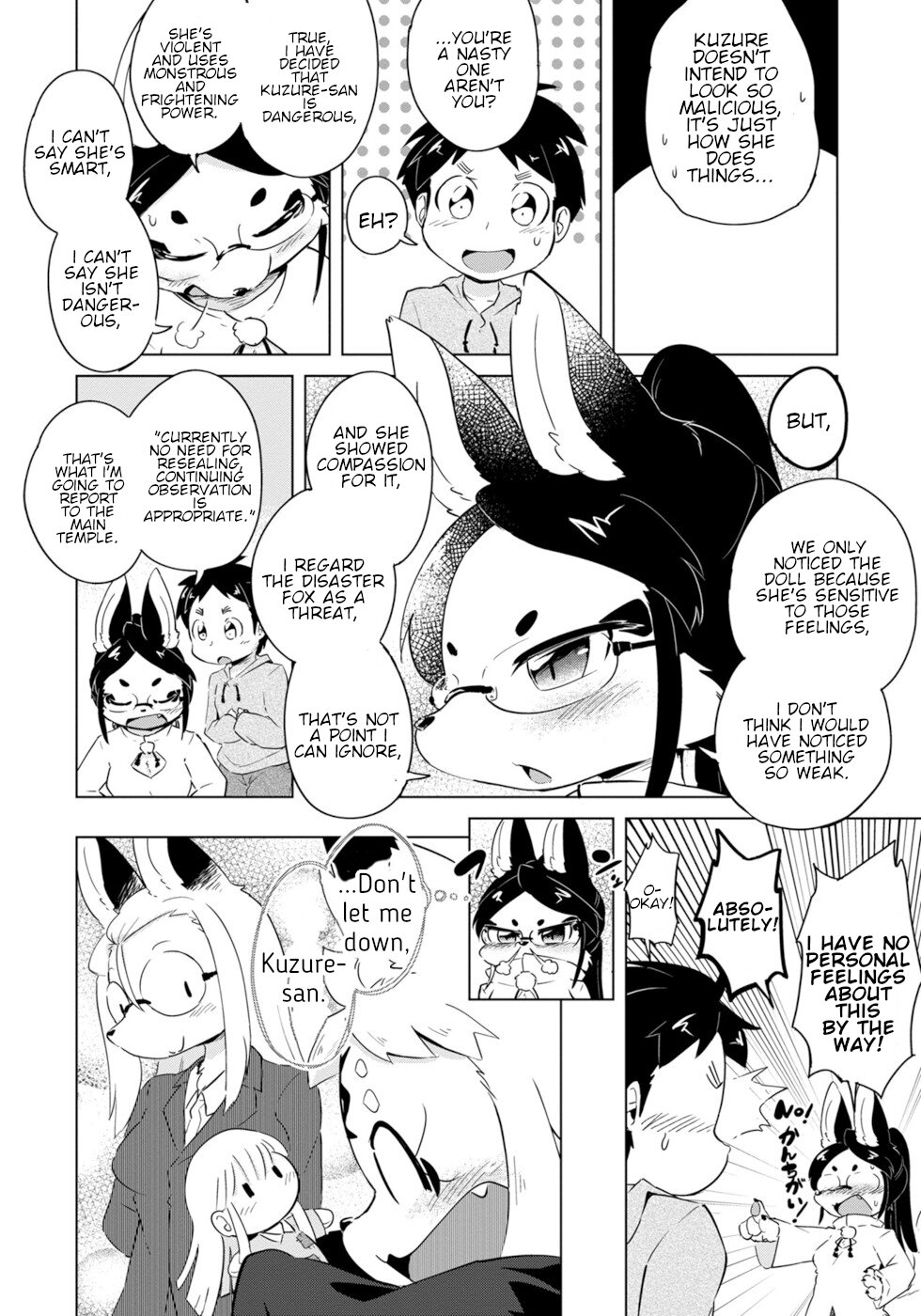 Disaster Fox Kuzure-chan Chapter 14 page 24 - Chapter 14: Working Fox