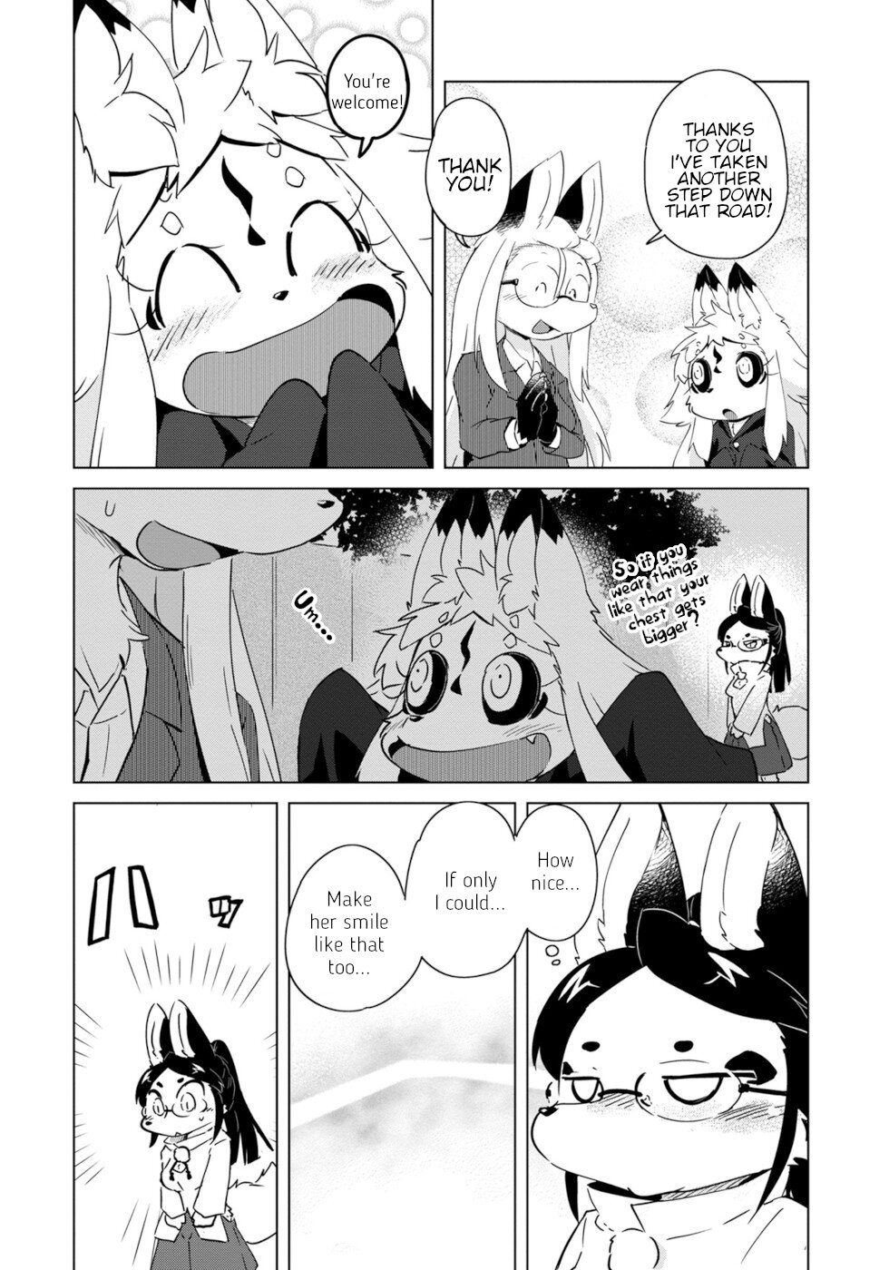 Disaster Fox Kuzure-chan Chapter 14 page 8 - Chapter 14: Working Fox