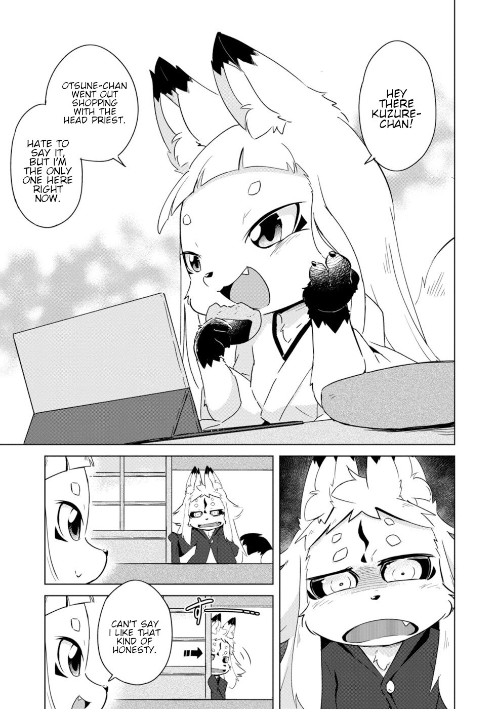 Disaster Fox Kuzure-chan Chapter 15 page 3 - Chapter 15: Bully Fox
