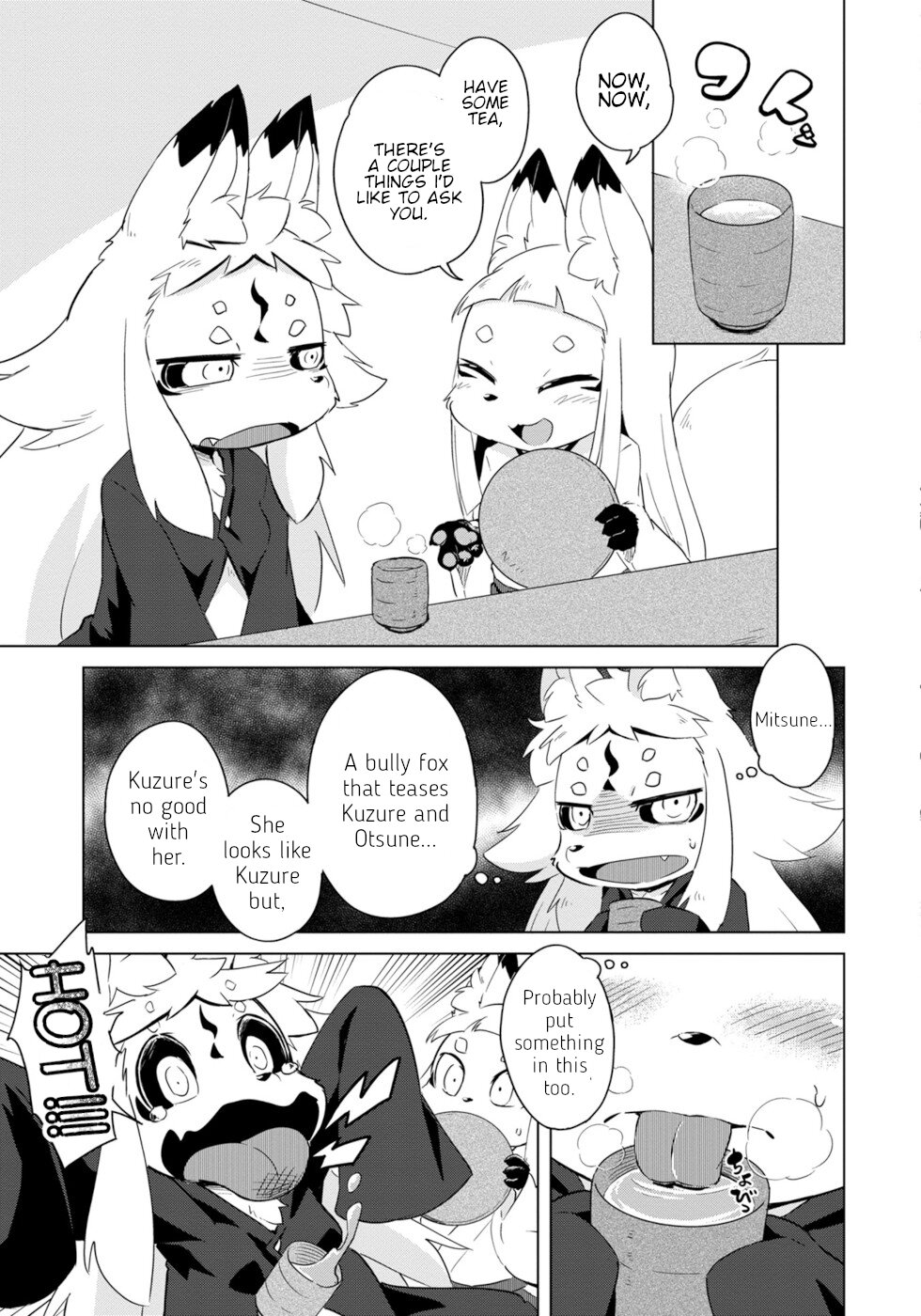 Disaster Fox Kuzure-chan Chapter 15 page 5 - Chapter 15: Bully Fox