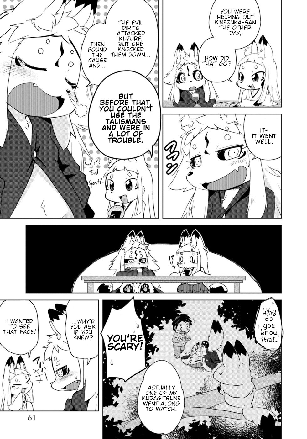 Disaster Fox Kuzure-chan Chapter 15 page 7 - Chapter 15: Bully Fox