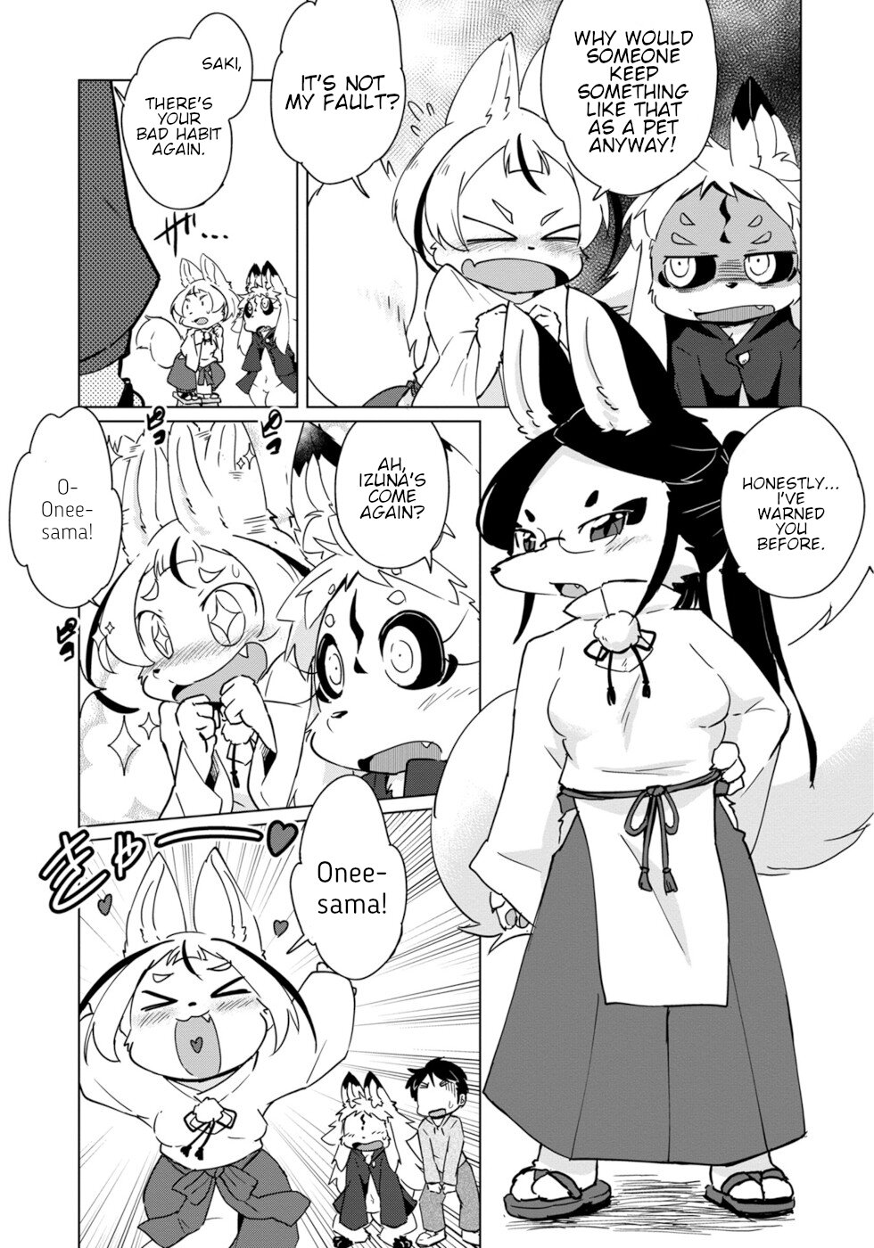 Disaster Fox Kuzure-chan Chapter 18 page 15 - Chapter 18: Rival? Fox