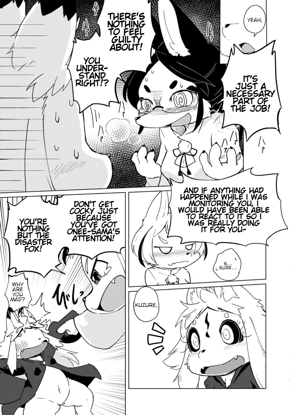 Disaster Fox Kuzure-chan Chapter 18 page 21 - Chapter 18: Rival? Fox