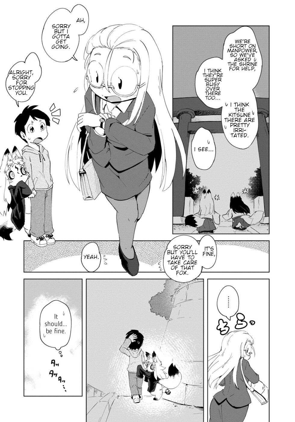 Disaster Fox Kuzure-chan Chapter 2 page 18 - Chapter 2: The Disaster Fox Is Here 2