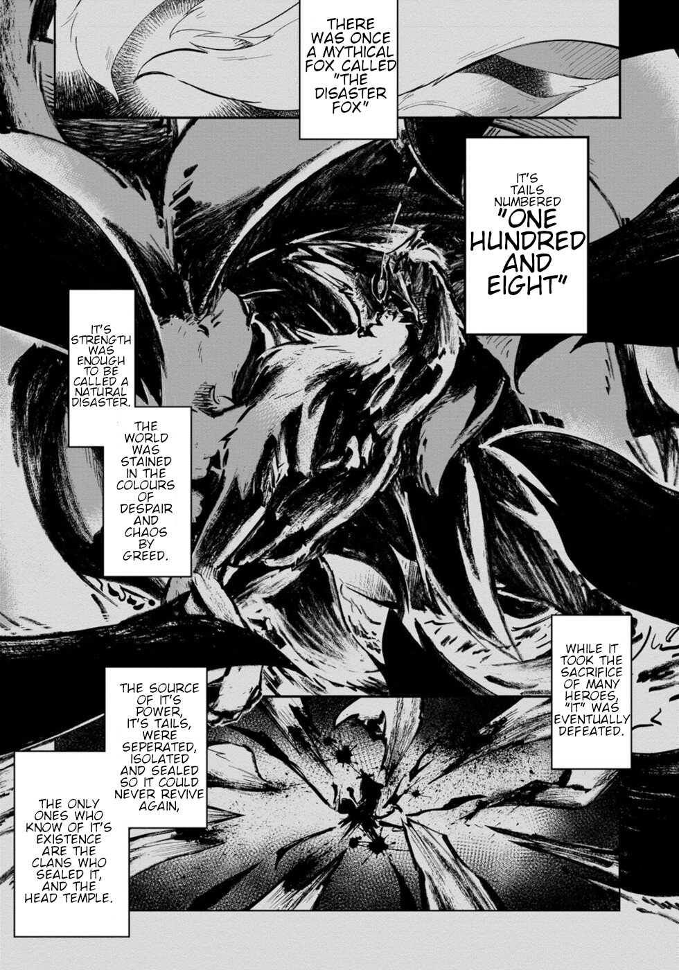 Disaster Fox Kuzure-chan Chapter 2 page 4 - Chapter 2: The Disaster Fox Is Here 2