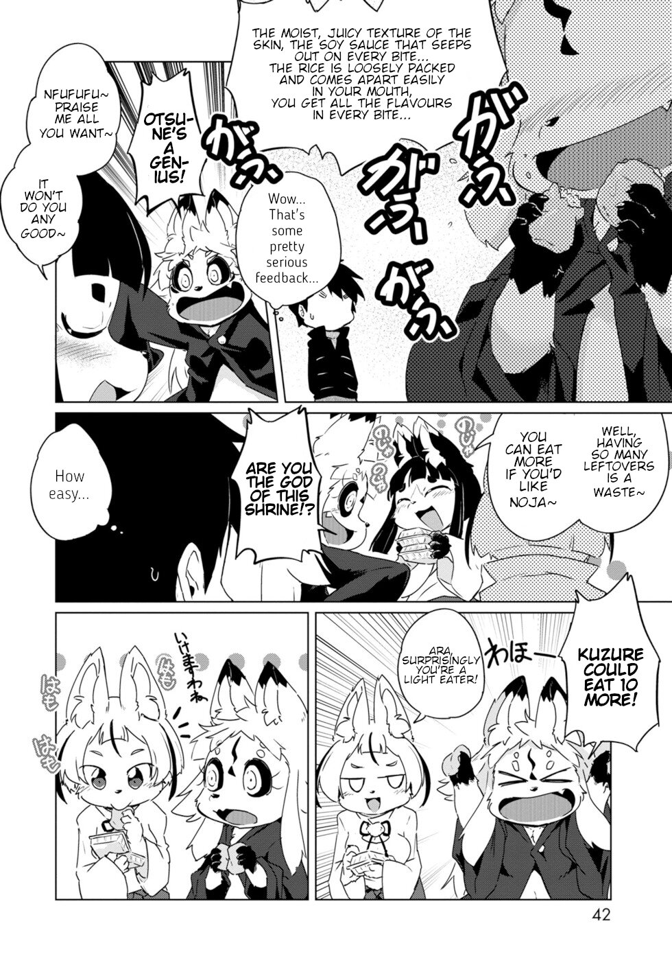 Disaster Fox Kuzure-chan Chapter 20 page 8 - Chapter 20: Binging Fox