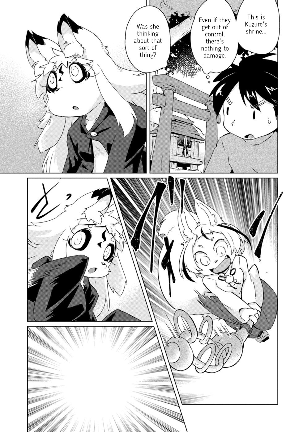 Disaster Fox Kuzure-chan Chapter 21 page 11 - Chapter 21: Secret Manoeuvres Fox