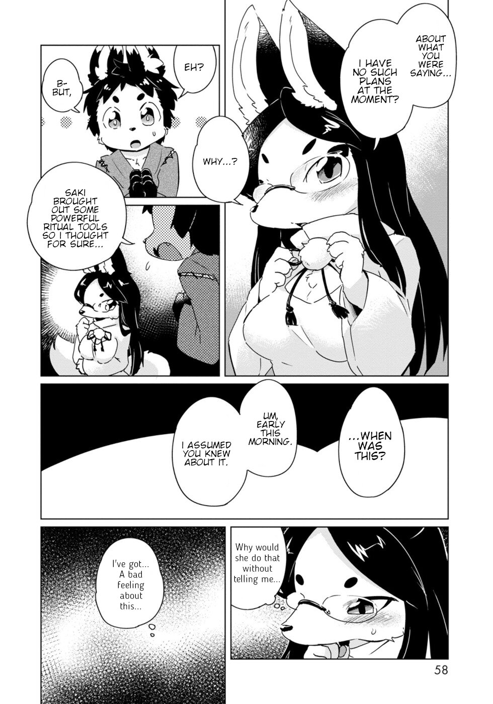 Disaster Fox Kuzure-chan Chapter 21 page 2 - Chapter 21: Secret Manoeuvres Fox