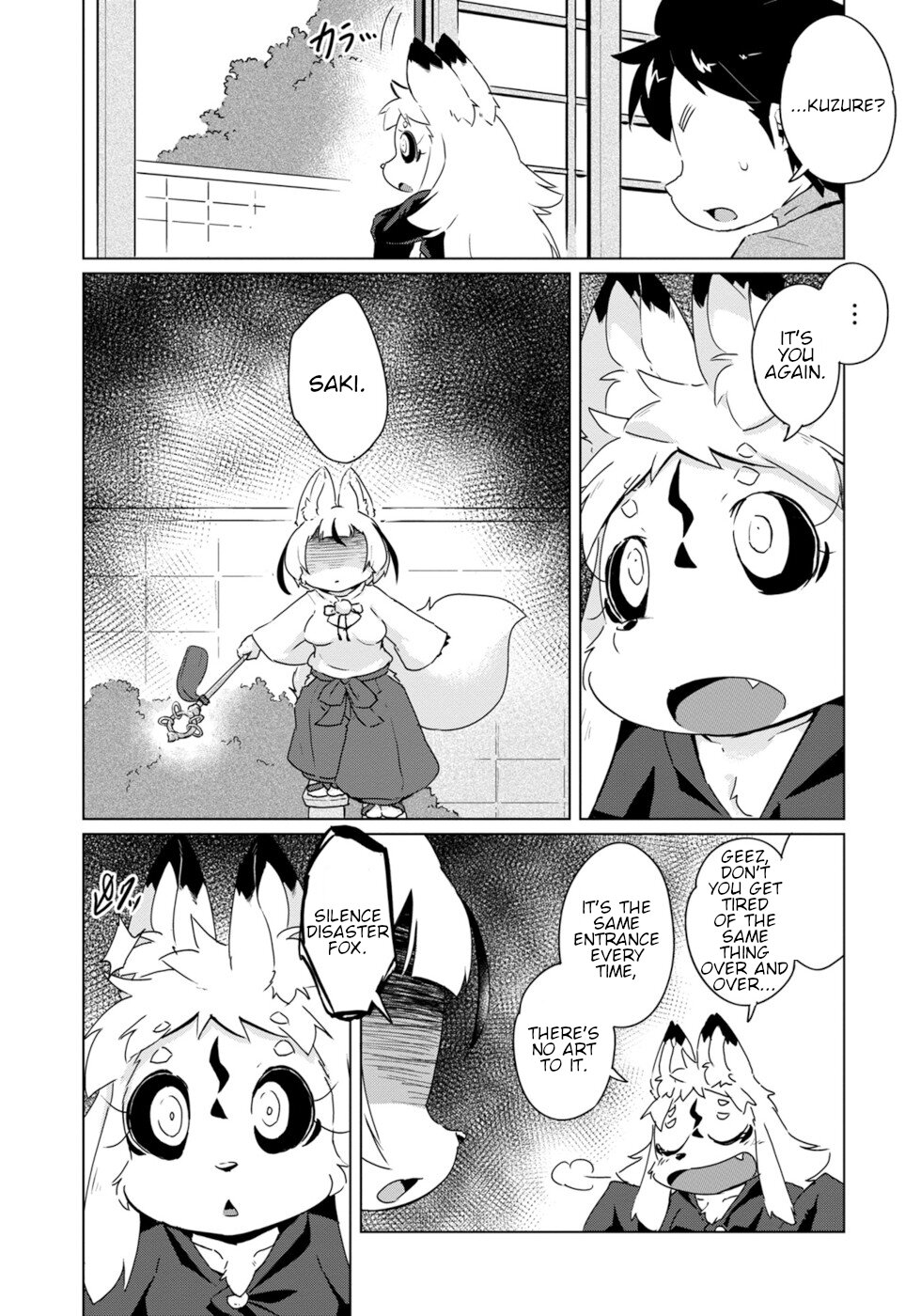 Disaster Fox Kuzure-chan Chapter 21 page 7 - Chapter 21: Secret Manoeuvres Fox