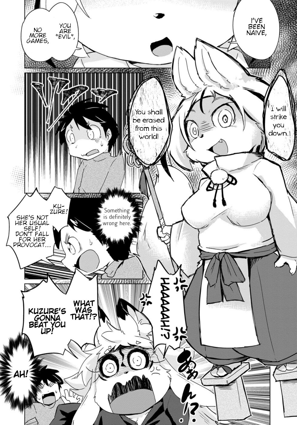 Disaster Fox Kuzure-chan Chapter 21 page 8 - Chapter 21: Secret Manoeuvres Fox