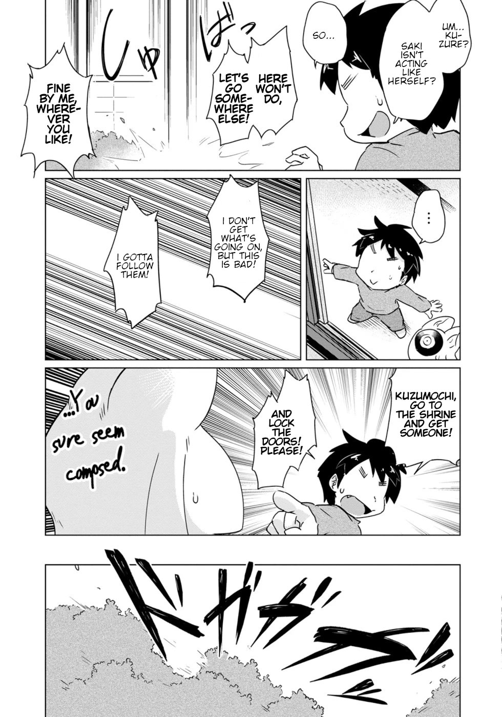 Disaster Fox Kuzure-chan Chapter 21 page 9 - Chapter 21: Secret Manoeuvres Fox