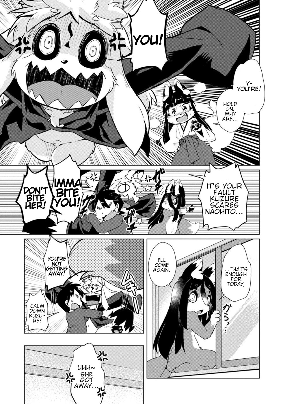 Disaster Fox Kuzure-chan Chapter 24 page 13 - Chapter 24: Disaster Fox And Disaster Fox 3