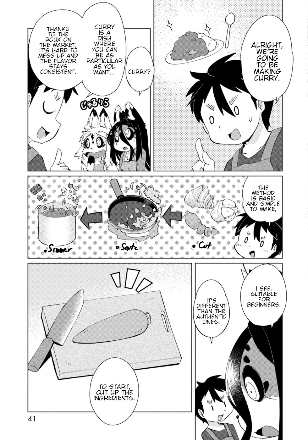Disaster Fox Kuzure-chan Chapter 26 page 13 - Chapter 26: Inquisitive Fox