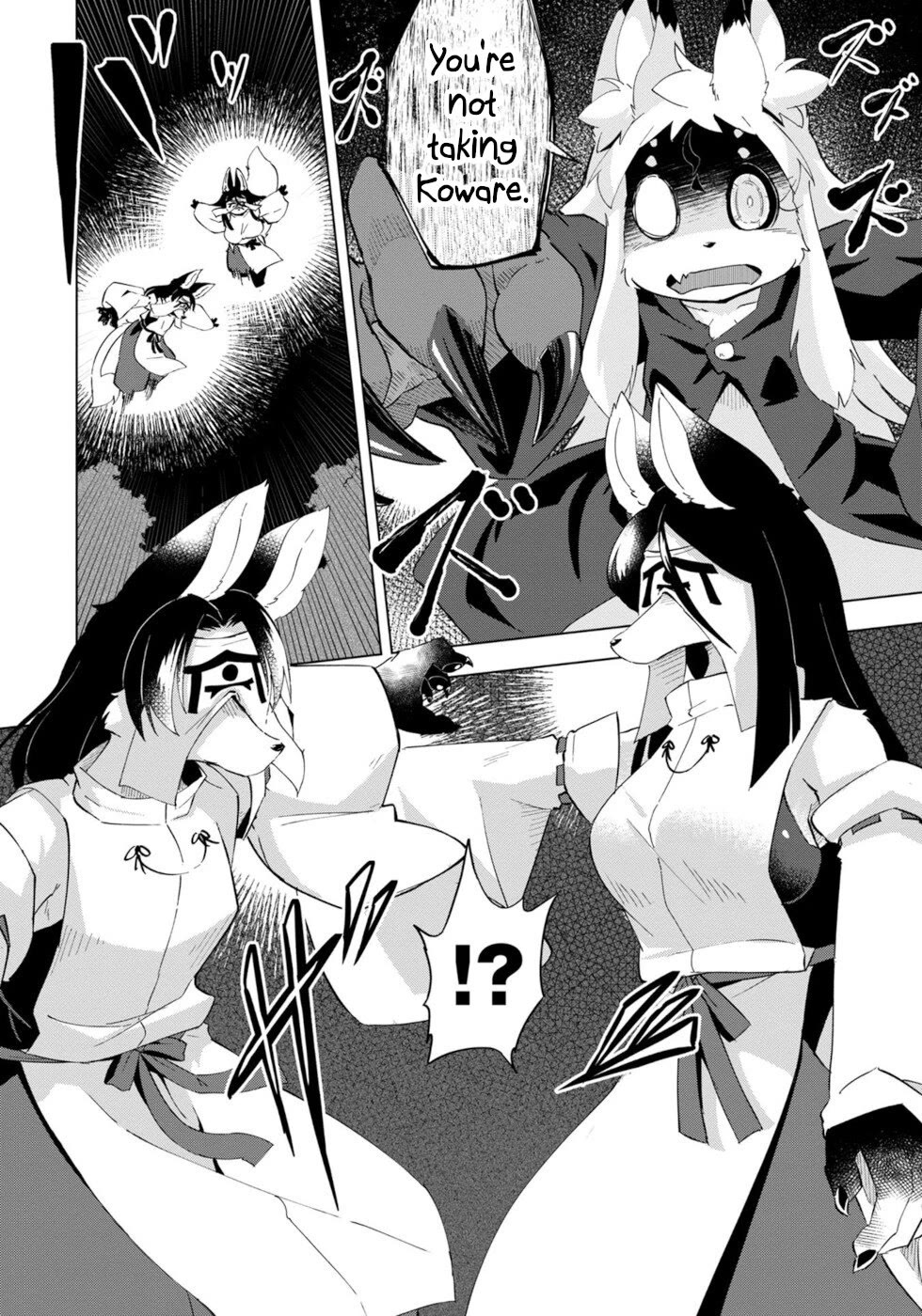 Disaster Fox Kuzure-chan Chapter 28 page 12 - Chapter 28: Goodbye Fox