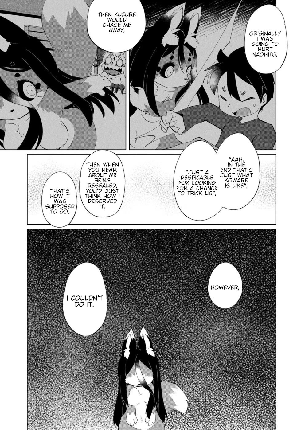 Disaster Fox Kuzure-chan Chapter 28 page 15 - Chapter 28: Goodbye Fox