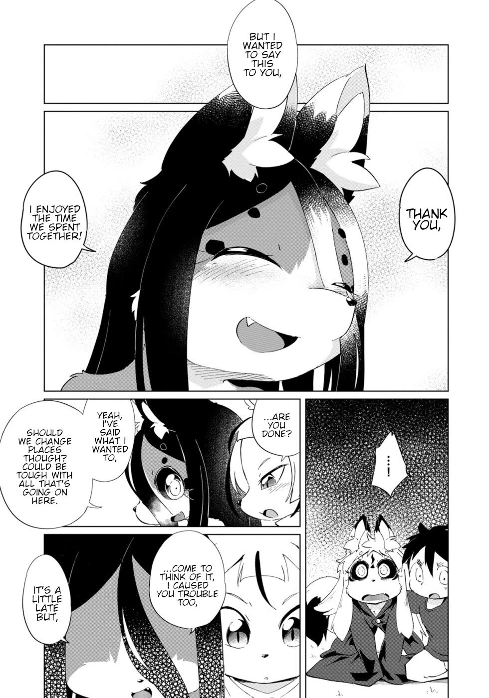 Disaster Fox Kuzure-chan Chapter 28 page 17 - Chapter 28: Goodbye Fox