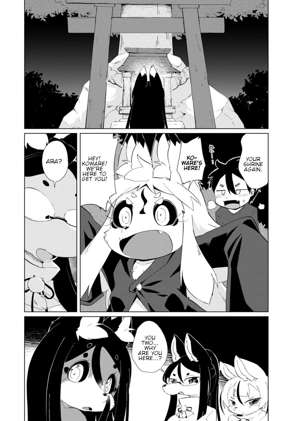 Disaster Fox Kuzure-chan Chapter 28 page 6 - Chapter 28: Goodbye Fox