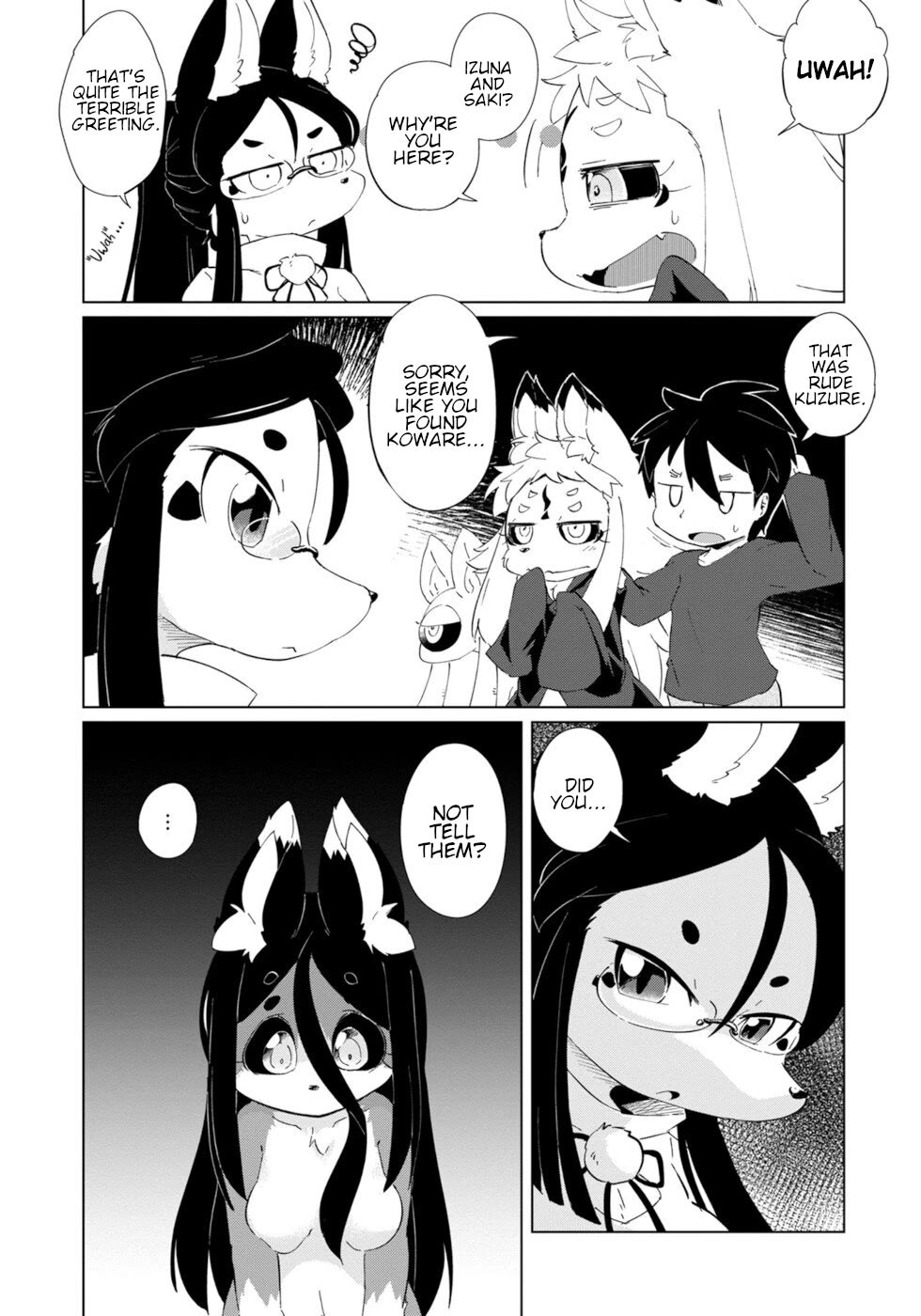Disaster Fox Kuzure-chan Chapter 28 page 7 - Chapter 28: Goodbye Fox