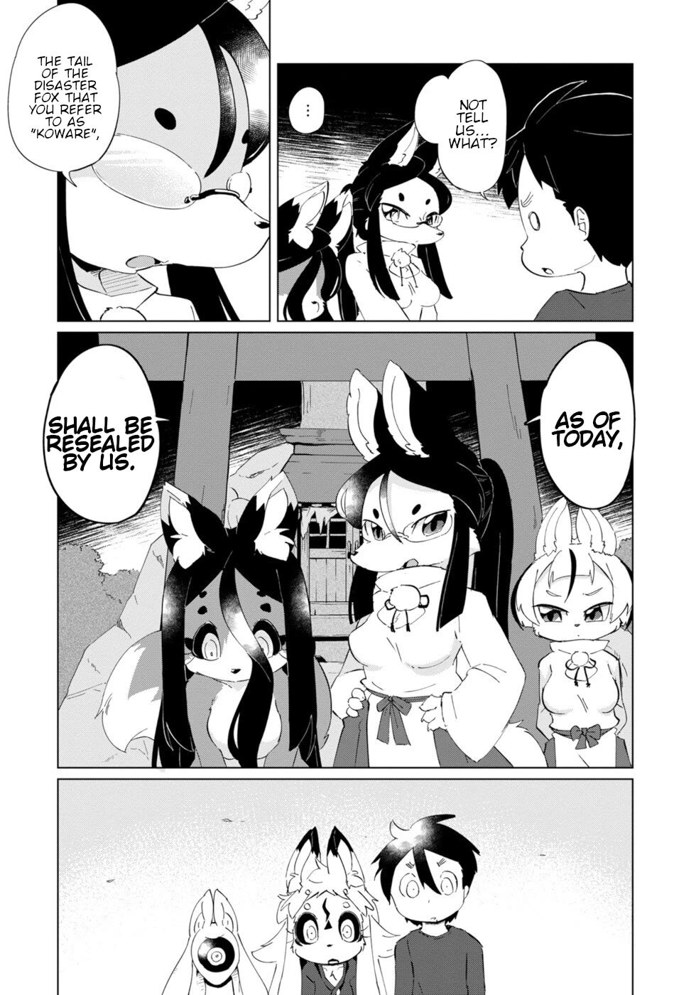 Disaster Fox Kuzure-chan Chapter 28 page 8 - Chapter 28: Goodbye Fox