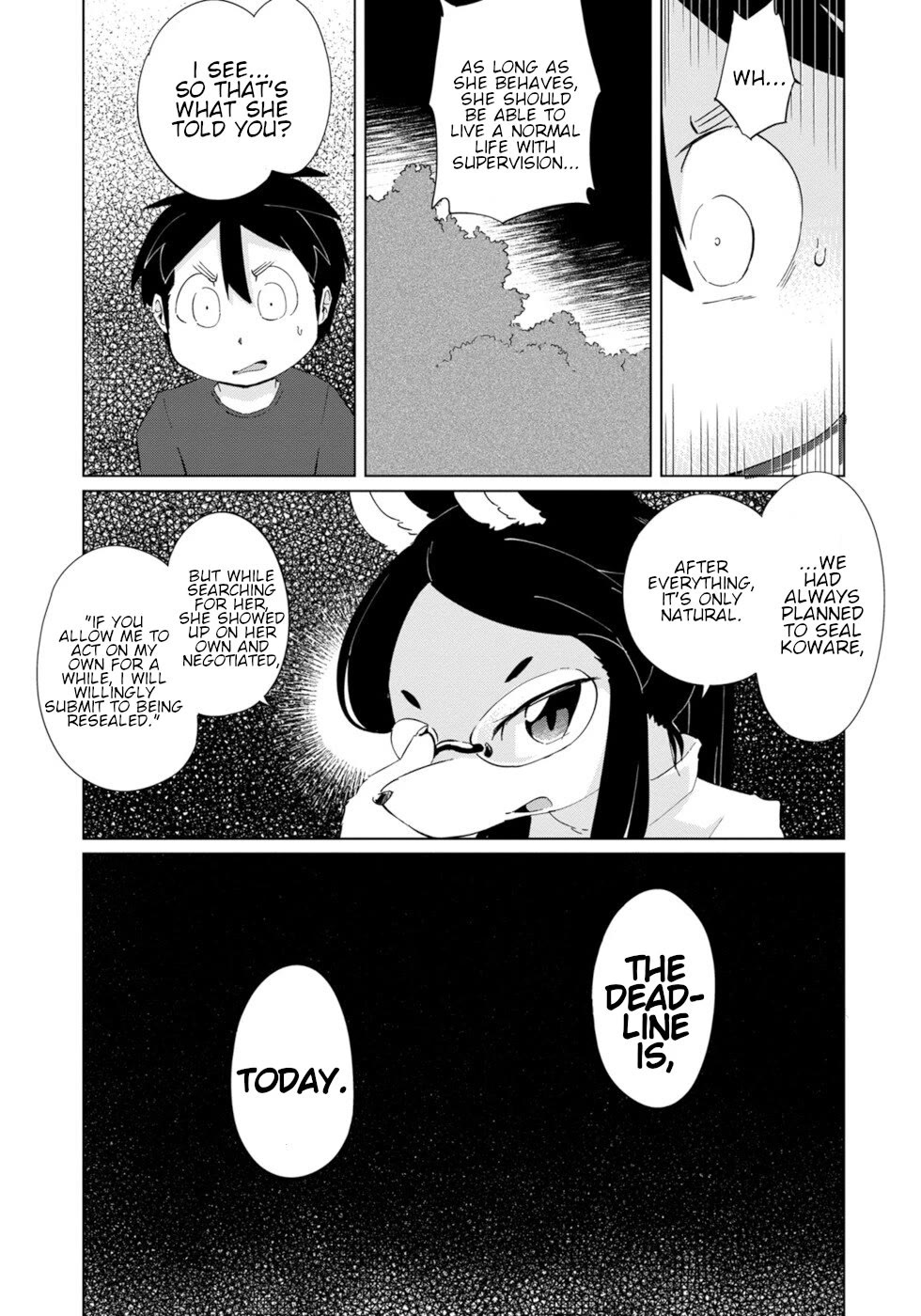 Disaster Fox Kuzure-chan Chapter 28 page 9 - Chapter 28: Goodbye Fox