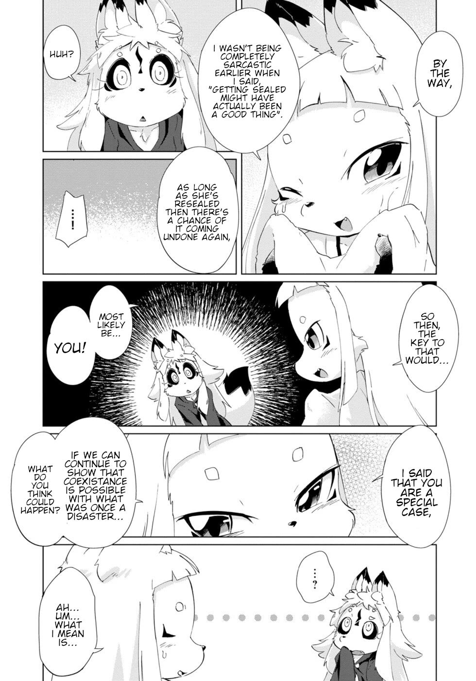 Disaster Fox Kuzure-chan Chapter 29 page 15 - Chapter 29: Troubled Fox