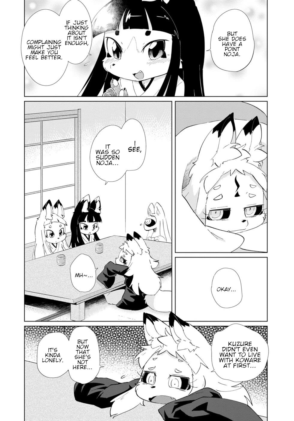 Disaster Fox Kuzure-chan Chapter 29 page 8 - Chapter 29: Troubled Fox