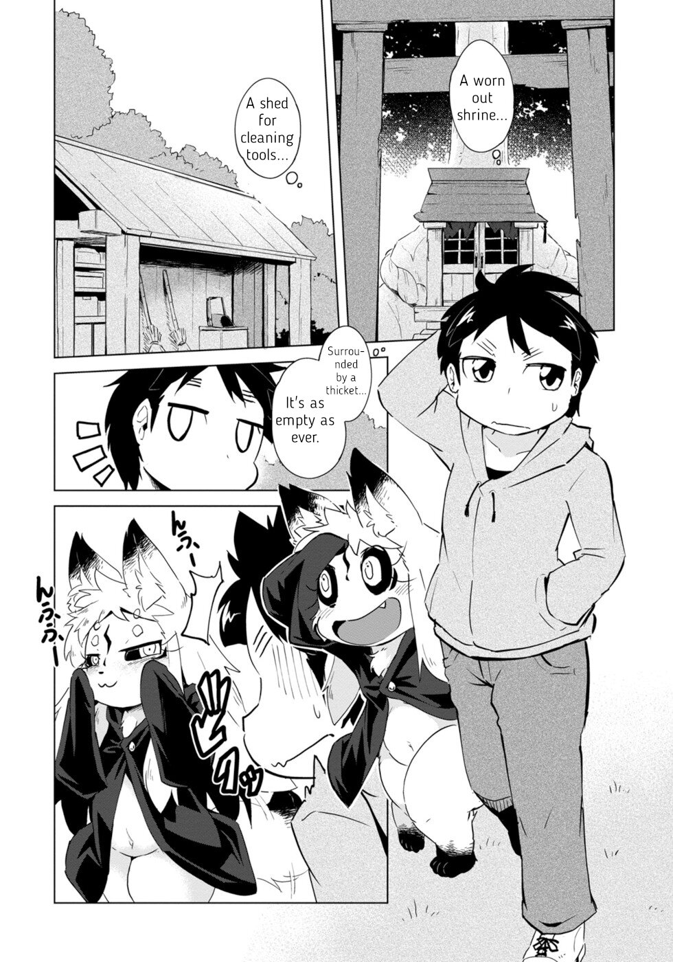 Disaster Fox Kuzure-chan Chapter 3 page 4 - Chapter 3: The Disaster Fox Is Here 3