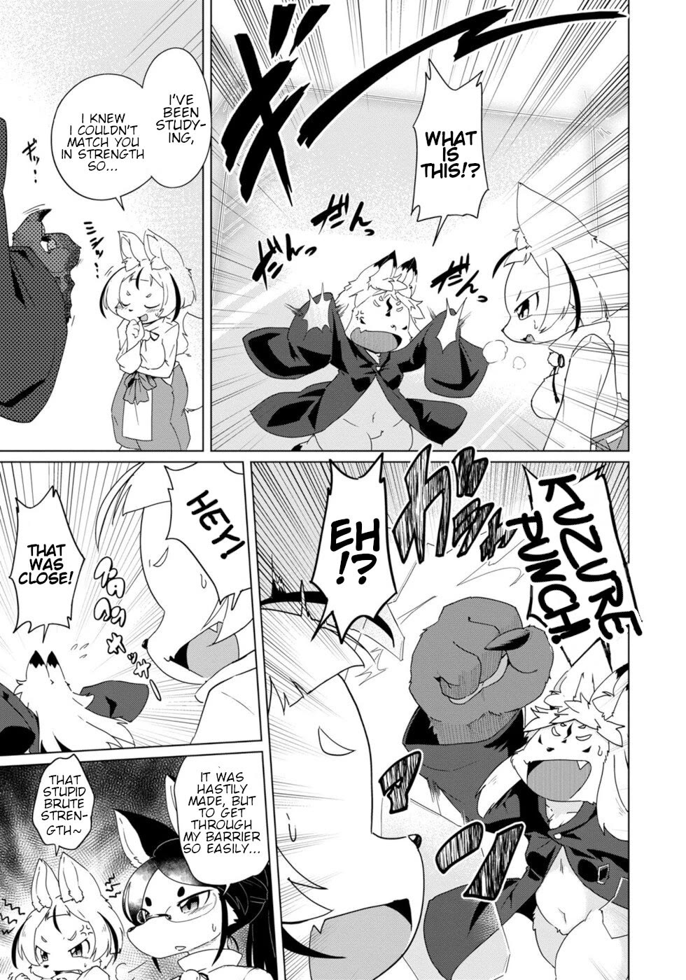 Disaster Fox Kuzure-chan Chapter 30 page 11 - Chapter 30: Fleeing Fox