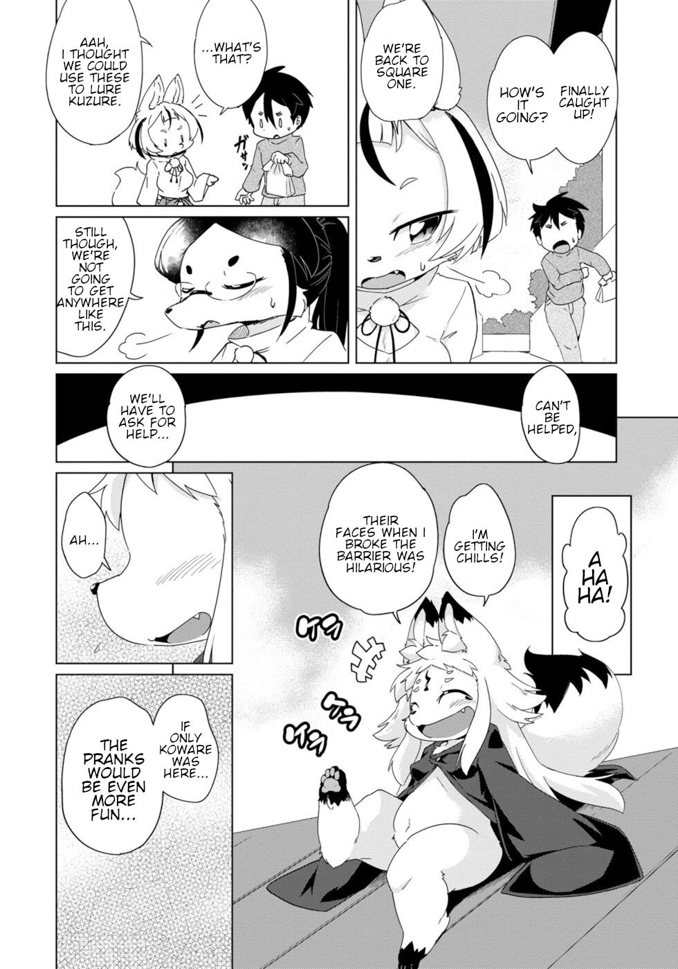 Disaster Fox Kuzure-chan Chapter 30 page 12 - Chapter 30: Fleeing Fox
