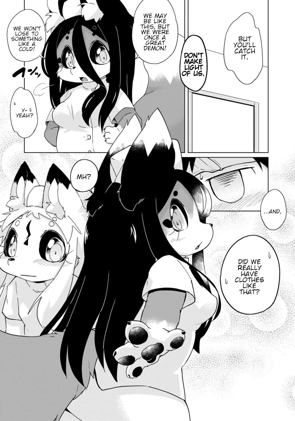 Disaster Fox Kuzure-chan Chapter 32 page 10 - Chapter 32: Nursing Fox
