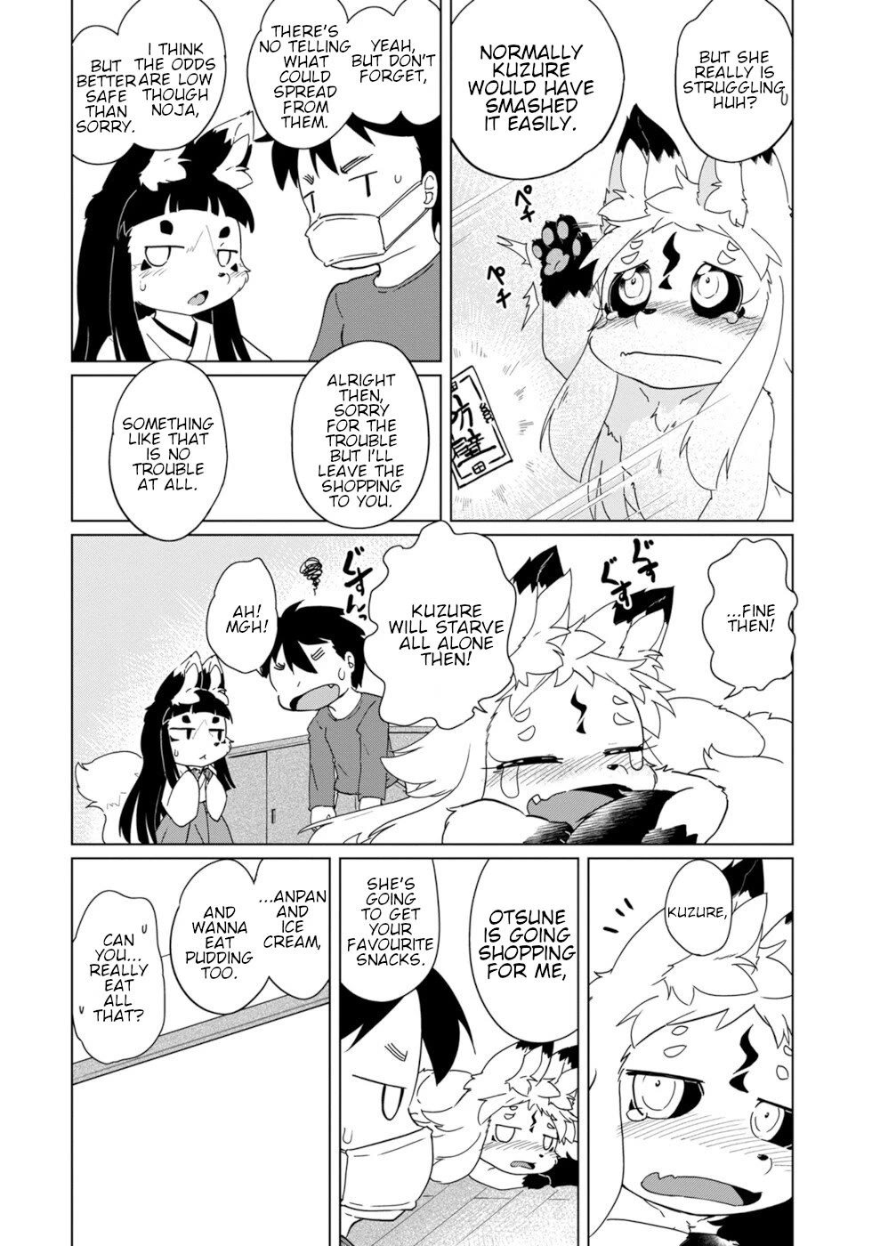 Disaster Fox Kuzure-chan Chapter 33 page 10 - Chapter 33: Nursed Fox