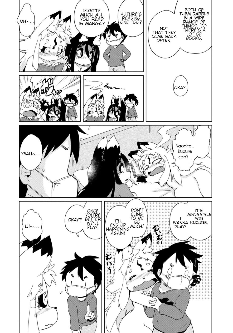 Disaster Fox Kuzure-chan Chapter 33 page 6 - Chapter 33: Nursed Fox