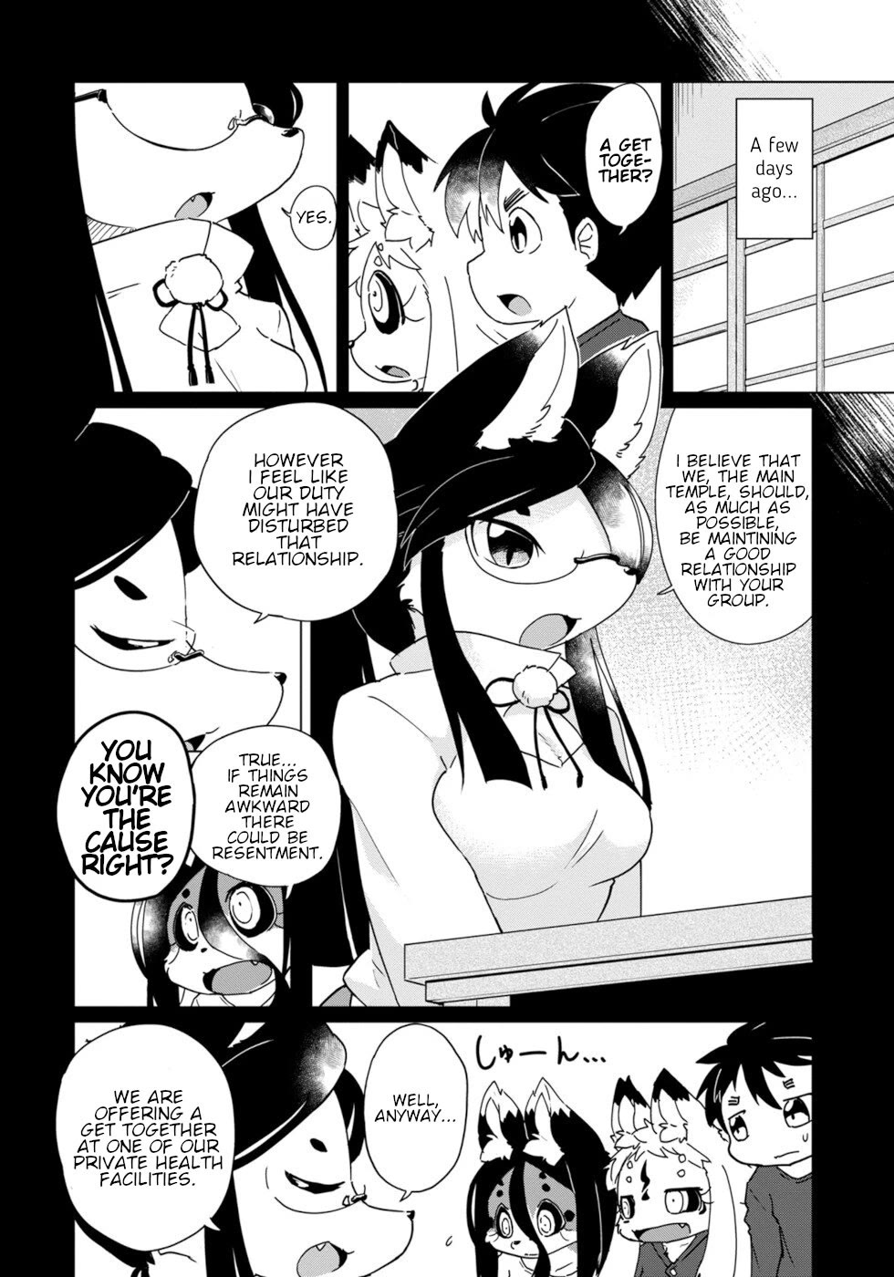 Disaster Fox Kuzure-chan Chapter 34 page 6 - Chapter 34: Fox-Sama's Vacation