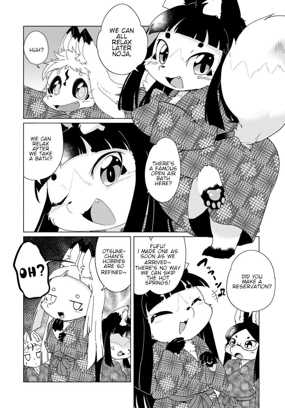 Disaster Fox Kuzure-chan Chapter 35 page 12 - Chapter 35: Fox-sama's Vacation 2