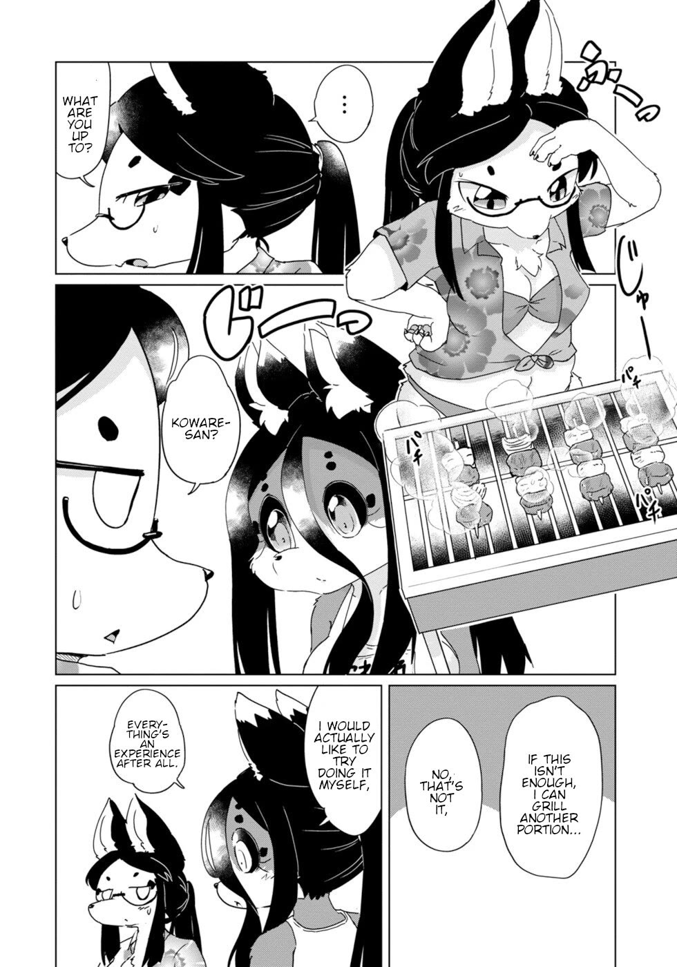 Disaster Fox Kuzure-chan Chapter 35 page 4 - Chapter 35: Fox-sama's Vacation 2