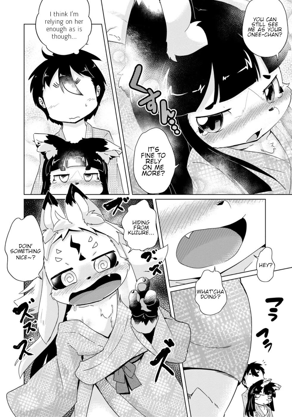 Disaster Fox Kuzure-chan Chapter 36 page 14 - Chapter 36: Fox-sama's vacation 3