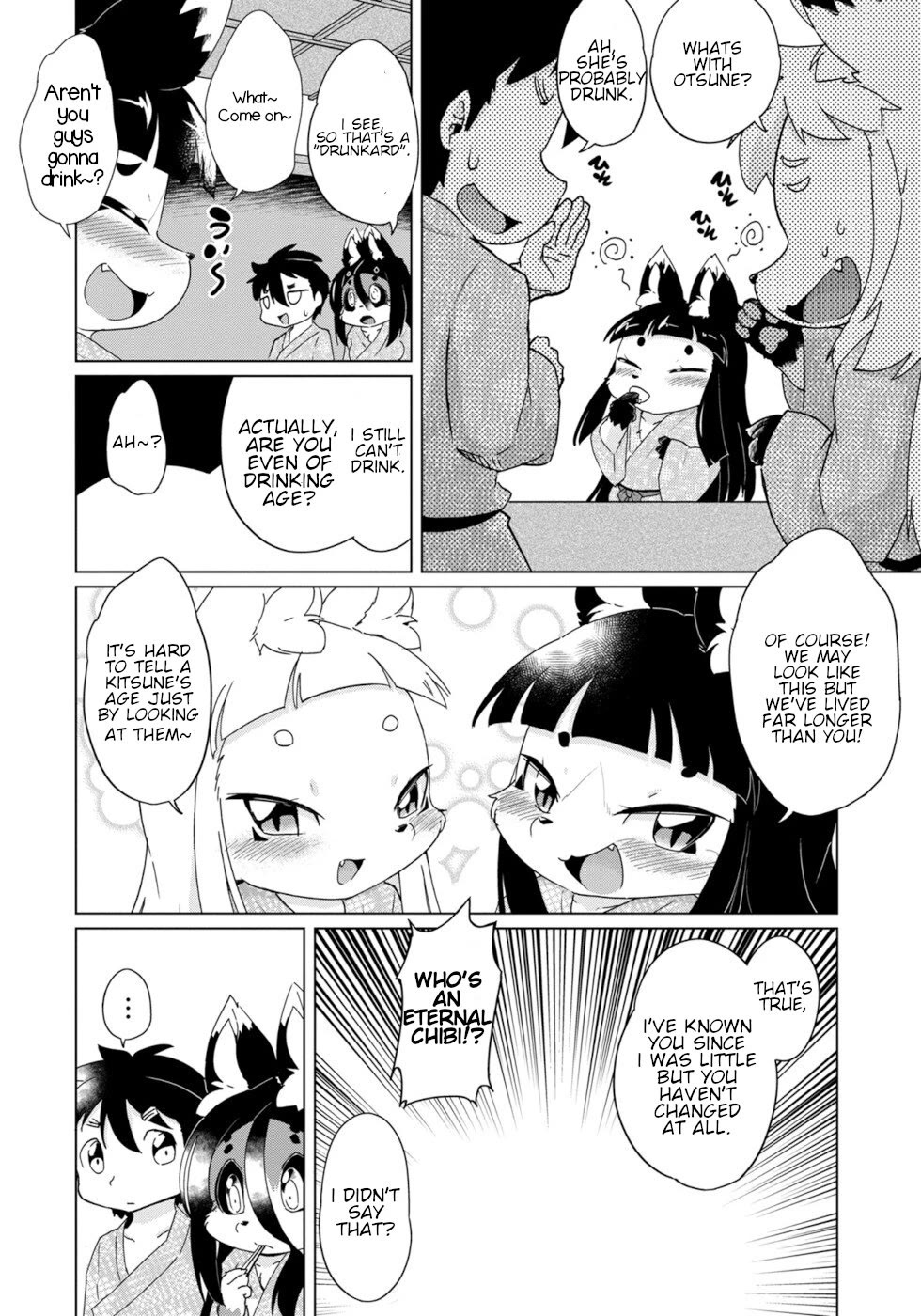 Disaster Fox Kuzure-chan Chapter 36 page 8 - Chapter 36: Fox-sama's vacation 3