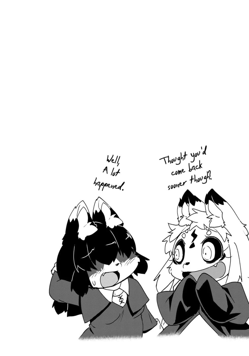 Disaster Fox Kuzure-chan Chapter 37 page 21 - Chapter 37: Return Of The Witch Fox 1