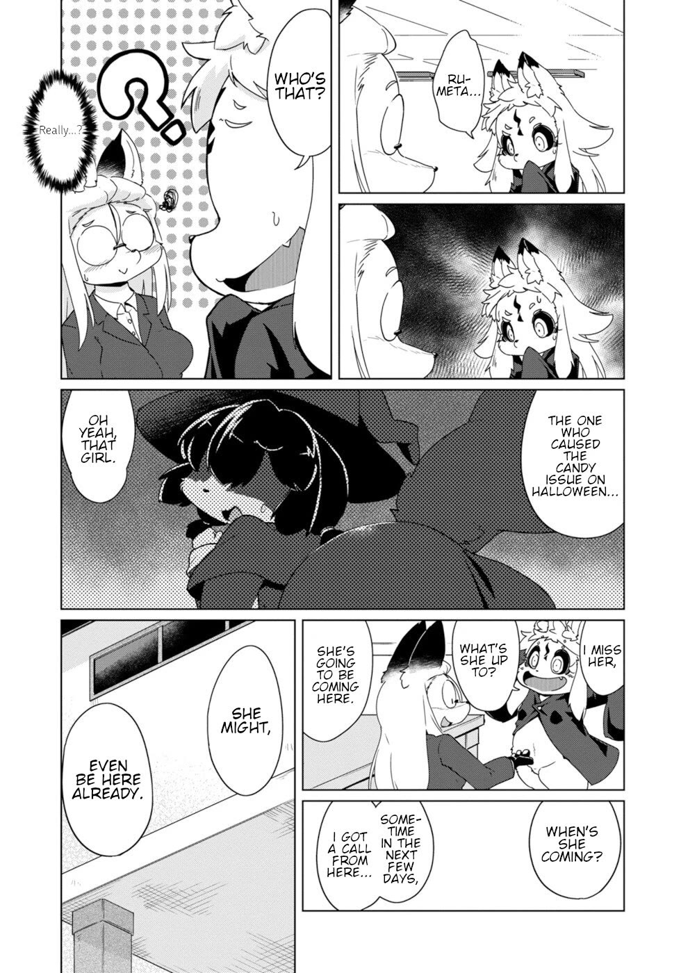 Disaster Fox Kuzure-chan Chapter 37 page 3 - Chapter 37: Return Of The Witch Fox 1
